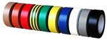 Ruban adhésif isolant PVC - 15mmx10m - Lot de 10 - Outifrance | Différentes couleurs 